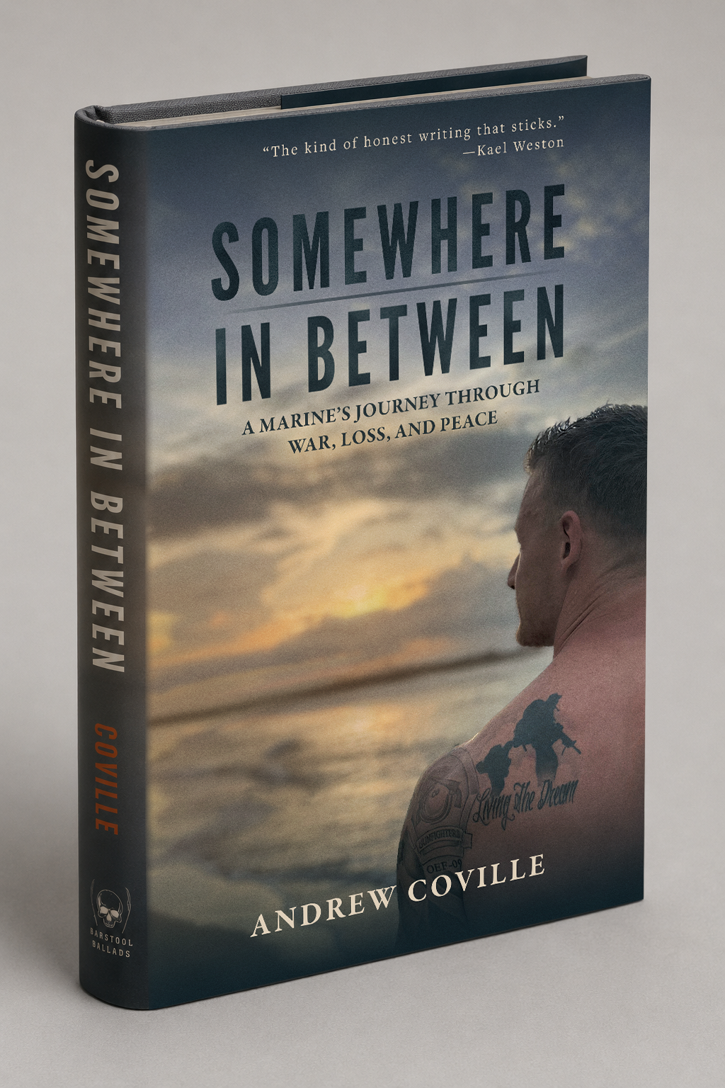 (Pre-Order) Somewhere in Between: A Marine's Journey Through War, Loss, and Peace